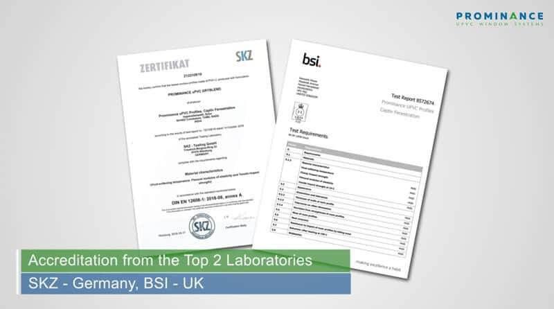 uPVC Windows & Doors for South African Conditions Lab Results from BSI & SKZ