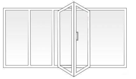 Slide & Fold uPVC Doors options for Johannesburg, Pretoria, Durban, Capetown, Port Elizabaeth - South Africa